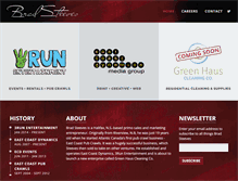 Tablet Screenshot of bradsteeves.com